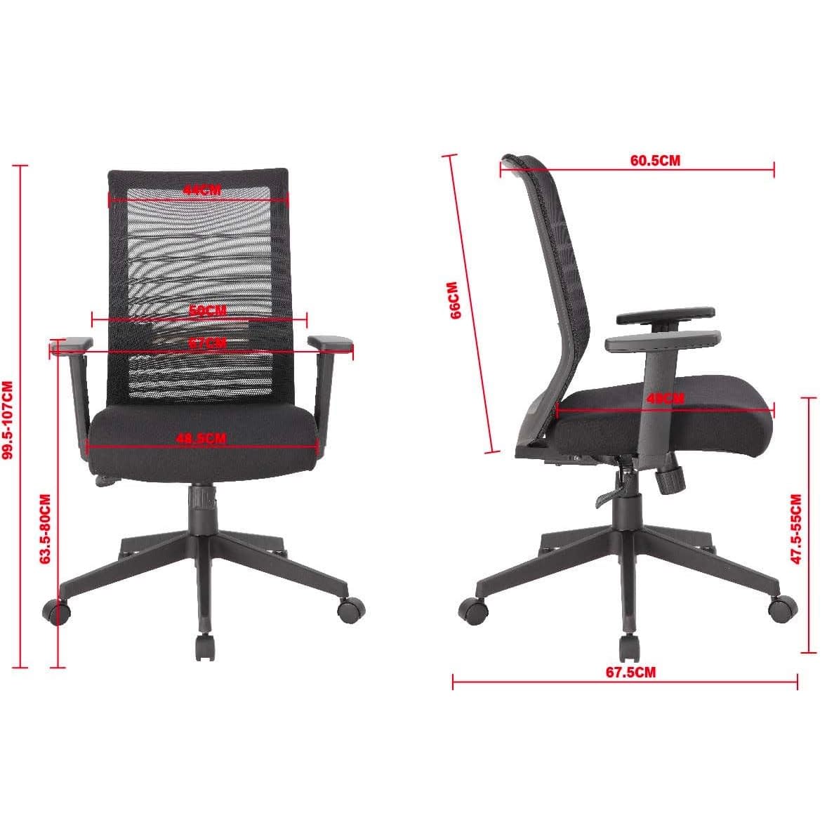 X 2024 mesh chair