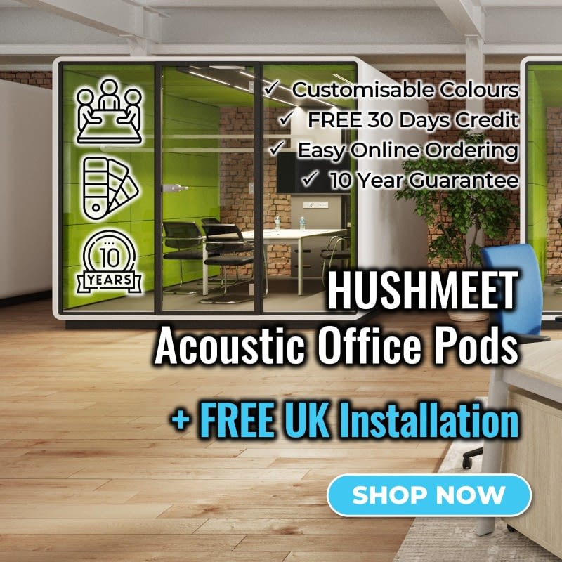 Acoustic Office Pods Small Banner