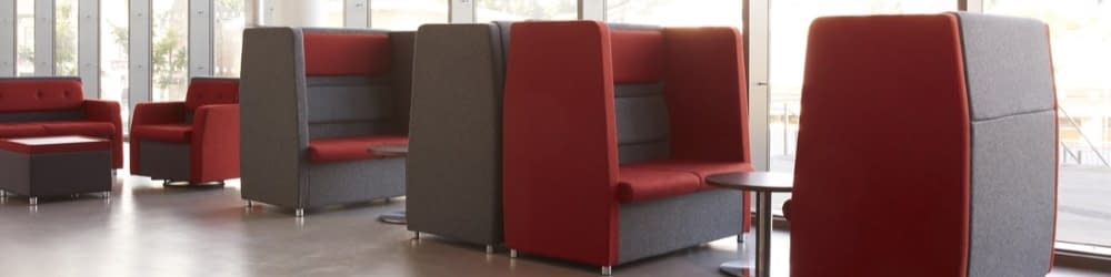 Used Meeting Pods & Booths Banner