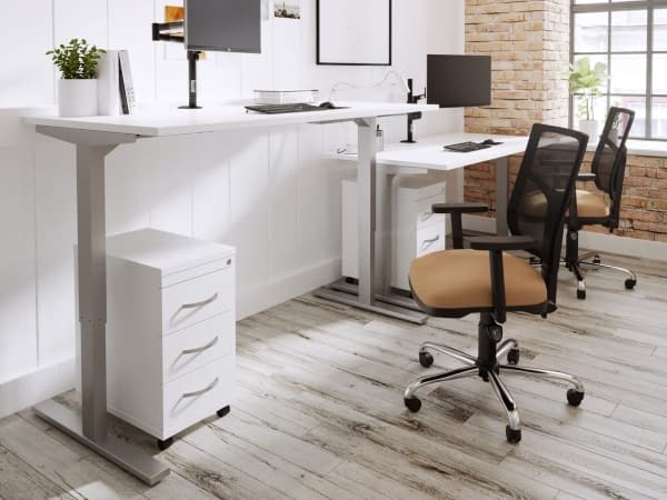 Height adjustable home desks