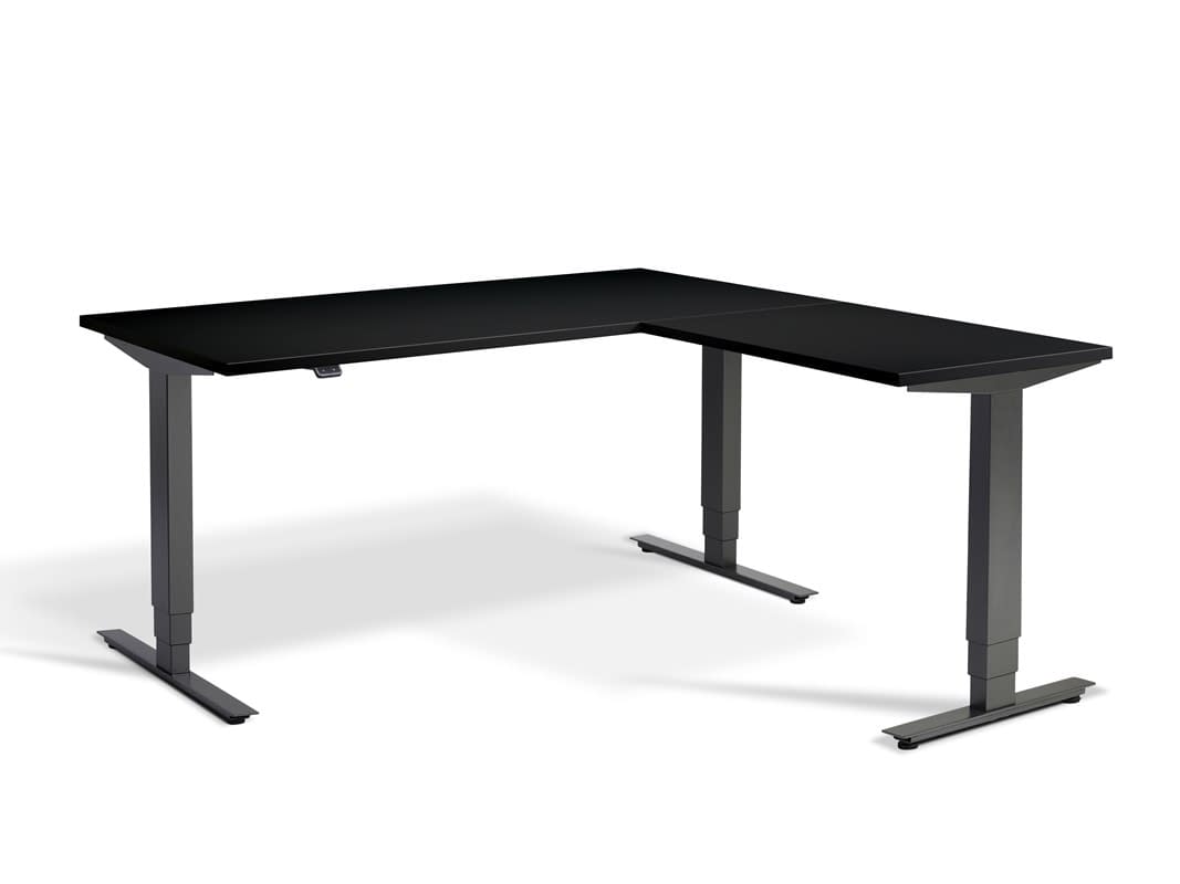 Height Adjustable L Shaped Desk | Premium Corner Standing Desk